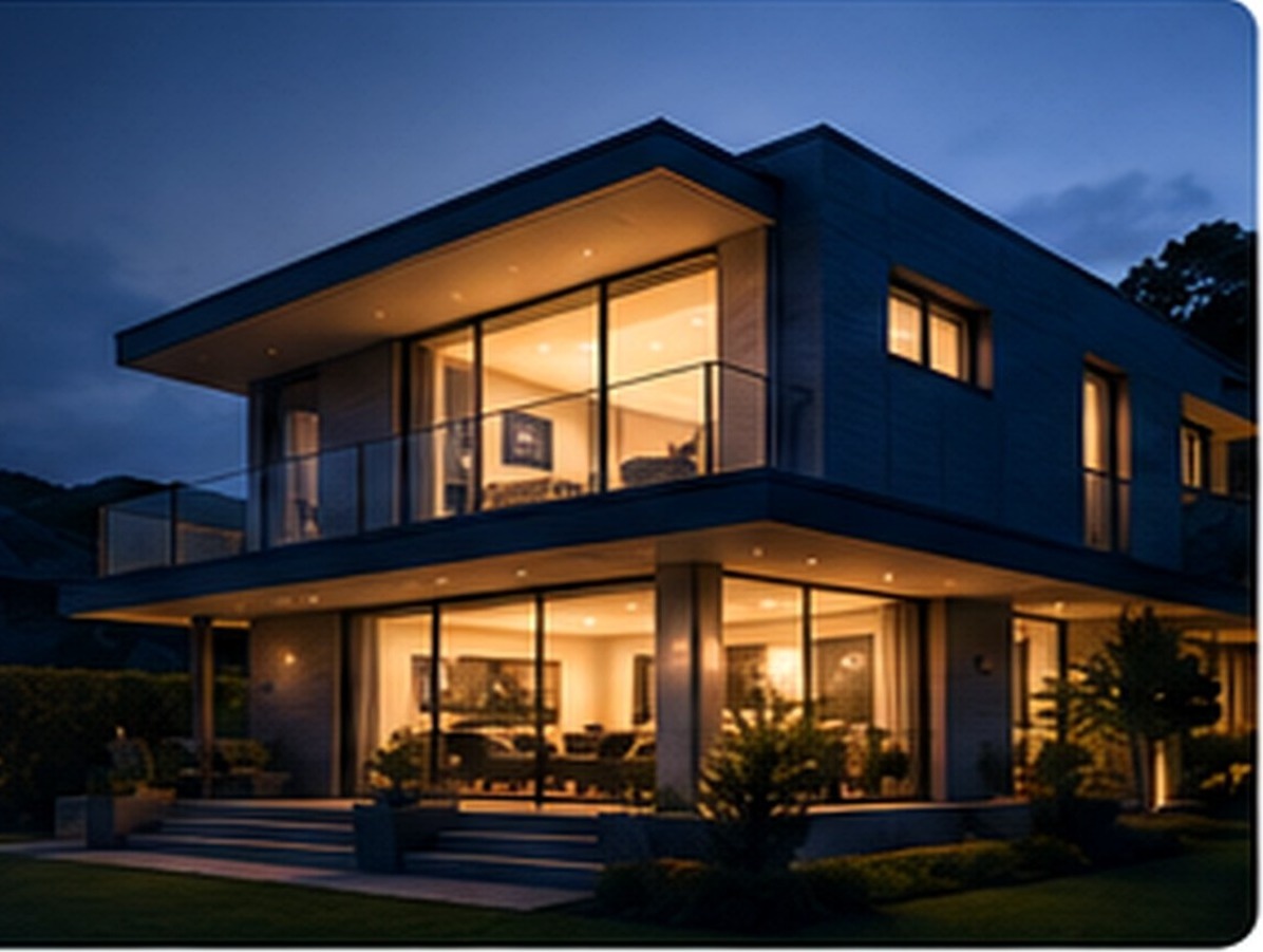 Modern connected New Zealand home