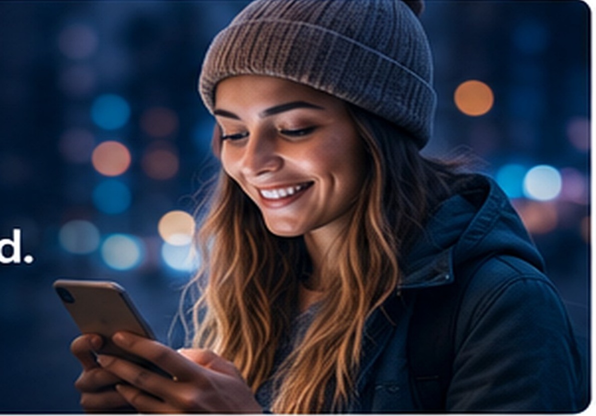 Customer using an iFibre mobile service